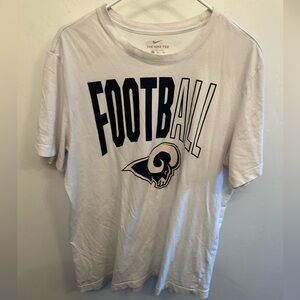 Nike rams football tee